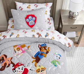 PAW Patrol Quilt Shams Pottery Barn Kids