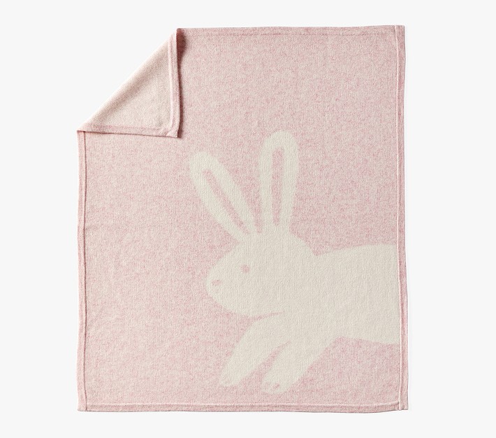 Cashmere Bunny Baby Blanket