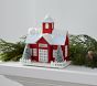 Classic Light-Up Red School House