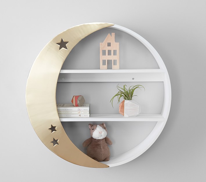 Crescent Moon Shelving