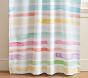 Kayla Rainbow Stripe Cotton Blackout Curtain