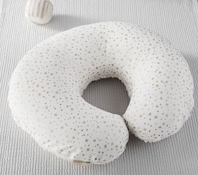 Ivory Metallic Star Boppy Pillow Slipcover Pottery Barn Kids