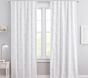 Pom-Pom Appliqu&#233; Cotton Blackout Curtain