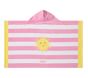 Sunshine Stripe Beach Hooded Towel