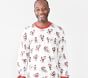 Adult Disney Mickey Mouse Holiday Organic Cotton Pajama Set