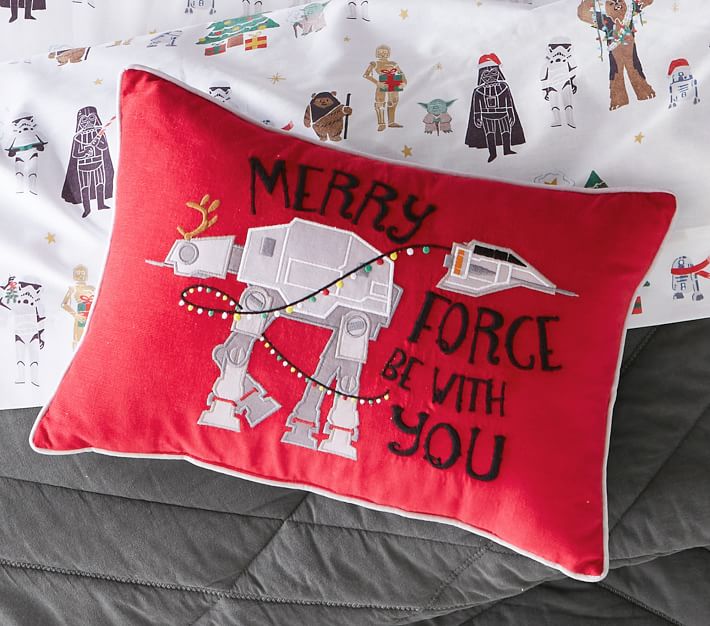 Star Wars Christmas Pillow