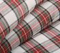 Stewart Plaid Organic Flannel Duvet Cover &amp; Shams