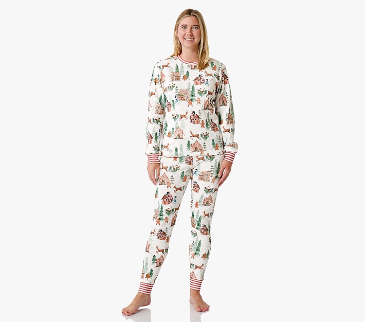 Gingerbread man pyjamas women's sale