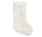 Ivory Sherpa Cozy Christmas Stocking