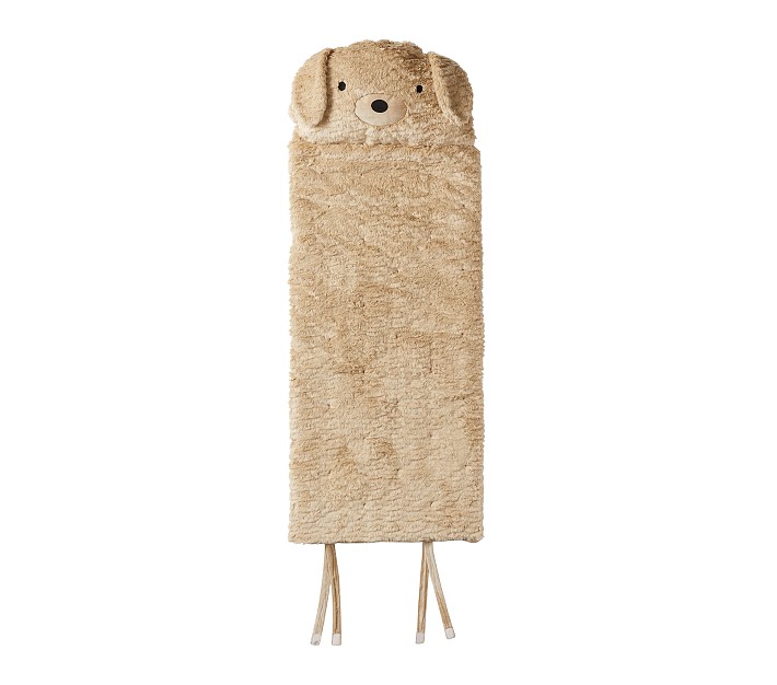 Labradoodle Critter Faux-Fur Sleeping Bag