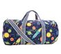 Mackenzie Navy Solar System Glow-in-the-Dark Large Duffle Bag