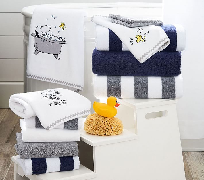 Snoopy bathroom towels sale