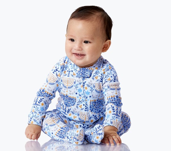 Rifle Paper Co. Hanukkah Organic Cotton Baby Pajama