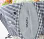 Williams Sonoma &amp; pbk Large Navy Gingham Bunny Face Easter Filled Gift Basket