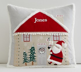 Pottery Barn kids cheapest My First Christmas pjs 18-24m Pottery Barn HoHoHo pillow