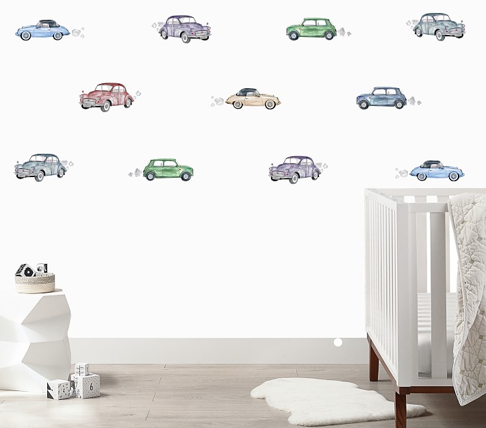 Urbanwalls Vintage Cars Wall Decals