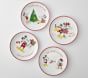 Disney Mickey Mouse Holiday Ceramic Plate Set