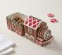 Gingerbread Ceramic Train Serving Set