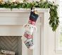 Natural Fair Isle Christmas Stocking Collection