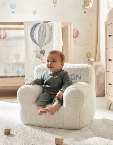 Baby sofa chair with name best sale