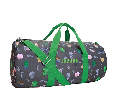 Mackenzie Minecraft Duffle Bag Pottery Barn Kids