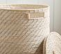 Open Box:  Quinn White Washed Hamper