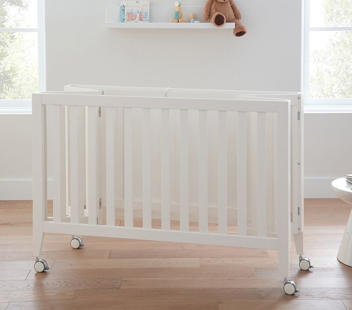 Portable fold up crib hotsell