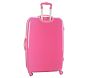 Mackenzie Bright Pink Solid Hard-Sided Spinner Luggage