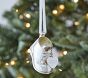 2023 Baby's First Silver Bootie Ornament