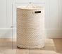 Open Box:  Quinn White Washed Hamper