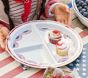 Cabana Flag Melamine Divided Plate