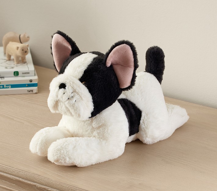 French Bulldog Fur Plush Pottery Barn Kids