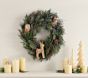 Woodland Critter Light-Up Wreath