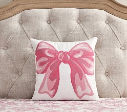 LoveShackFancy Needlepoint Bow Pillow