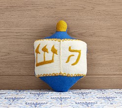 Rifle Paper Co. Hanukkah Dreidel Pillow