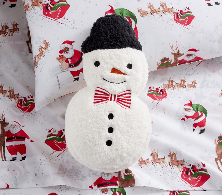 Sammy Snowman Pillow