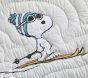 Peanuts&#174; Snoopy&#174; Ski Quilt &amp; Shams