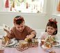 Gingerbread Ceramic Train Serving Set