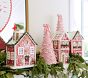 Clay Light-Up Mantel Village Houses