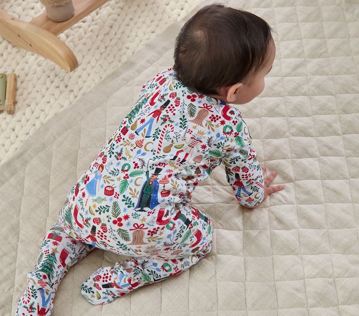 Baby nutcracker pajamas sale