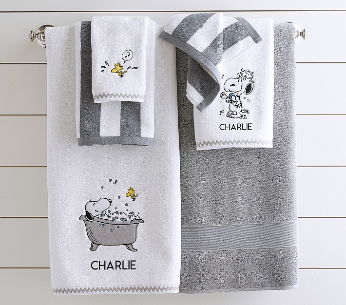 Snoopy hand towels sale