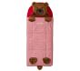 Shaggy Teddy Bear Sleeping Bag