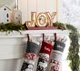 Natural Fair Isle Christmas Stocking Collection