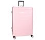 Bryant Extra-Large Hard-Sided Blush Spinner Checked Luggage