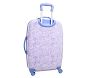 Mackenzie Lavender Heart Tie Dye Hard-Sided Luggage