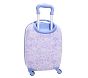 Mackenzie Lavender Heart Tie Dye Hard-Sided Luggage