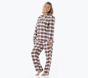 Adult Stewart Plaid Flannel Pajama Set