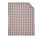 Stewart Plaid Organic Flannel Duvet Cover &amp; Shams