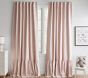 Belgian Linen Ruffle Blackout Curtain