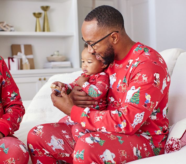 Rudolph Organic Baby Pajama